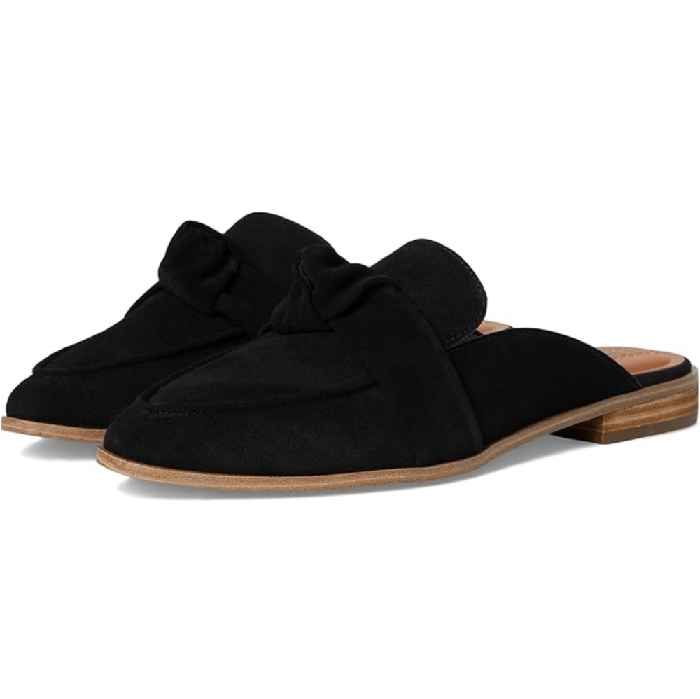 Free People At Ease Snake Loader Black Mules Size 37/6.5-7